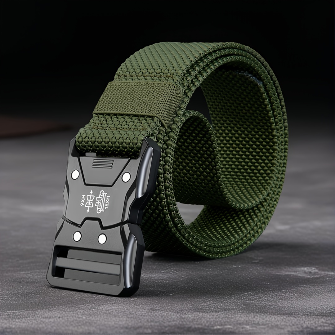 Tactical Belt with Quick Release Buckle
